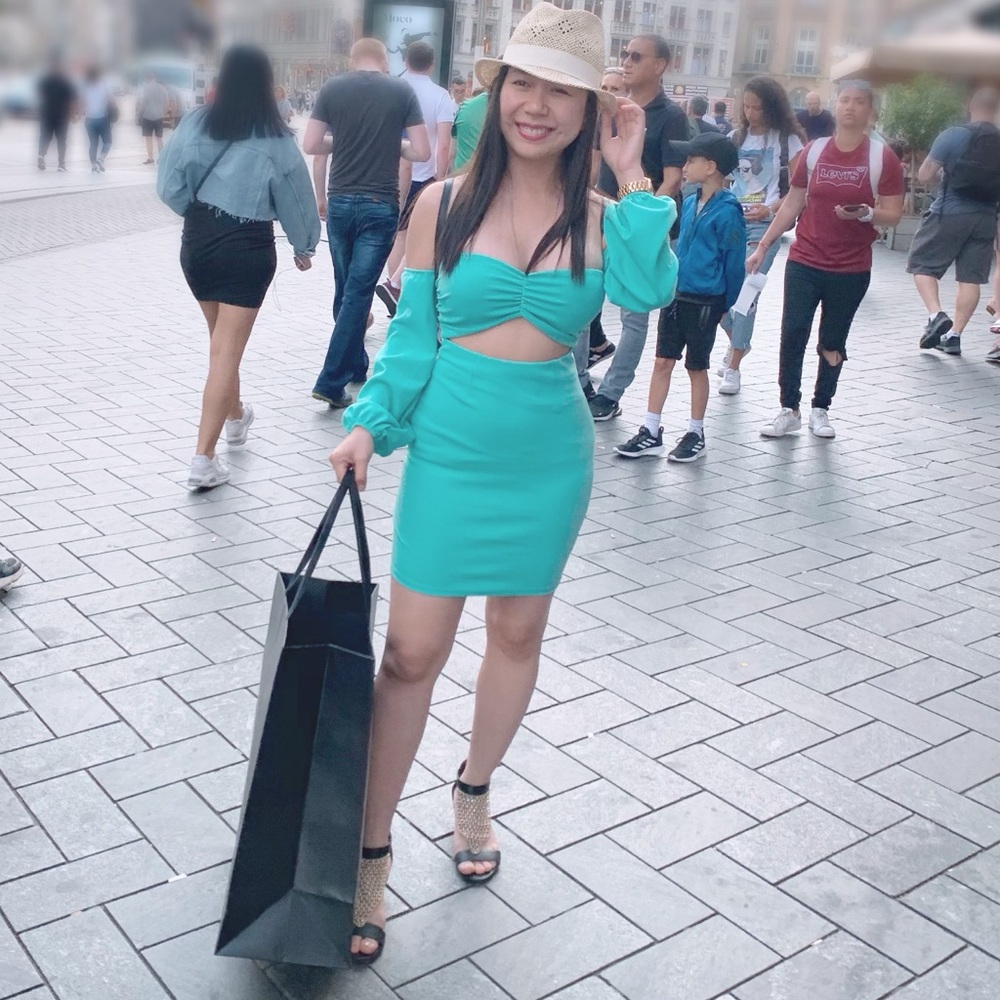 Cut out dress